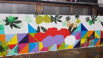 Ponders End Park Art Wall