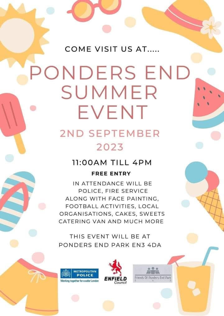 Ponders End Summer Event 2023
