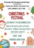 Ponders End Christmas Festival poster
